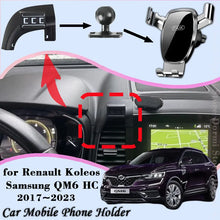 将图片加载到图库查看器,Car Mobile Phone Holder for Renault Koleos Samsung QM6 HC 2017~2023 Air Vent Mount Bracket Smartphone Stand Auto Accessories