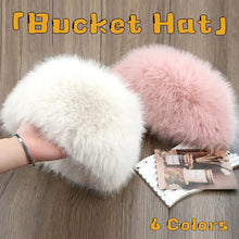 Load image into Gallery viewer, New Fluffy Fur Women's Winter Hat Winter Snow Ski Cap Female Faux Fur Thick Warm Windproof Hat Russian Hat Mink Fisherman's Hat