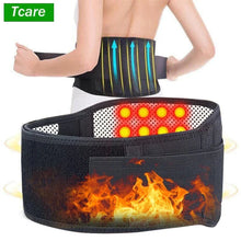 将图片加载到图库查看器,Adjustable Magnetic Therapy Back Belt – Lumbar Support & Self-Heating