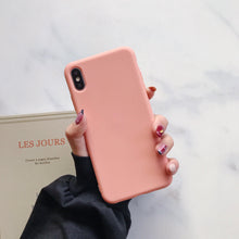 将图片加载到图库查看器,Ultra Thin Slim Fit Soft Grip Anti-Scratch Protective Cover Thicker Candy Phone Case for iPhone Soft Silicon Back Phone Cover for iPhone 12 13 Pro Max iphone Case