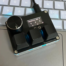 Load image into Gallery viewer, O3C SayoDevice OSU O3C Rapid Trigger Hall Switches Magnetic Pink Switches Keyboard With Knob Screen Copy Paste Shotcut