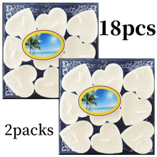 Load image into Gallery viewer, 9pcs Heart-Shaped Scented Tea Candles – Romantic Décor for Valentine's Day, Weddings, and Anniversaries