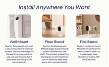 Load image into Gallery viewer, Amorom Indoor Wifi Ip Camera 1080P Pet Baby Monitor Night Vision Ai Detect Surveillance Mini Cameras with Alexa & Google Home