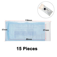 Load image into Gallery viewer, 20/15pcs Self-sealing Sterilization Pouches Bags Disposable Medical-grade Storage Bags Dental Makeup Piercing Tattoo Accessories