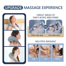 Load image into Gallery viewer, Foreverlily 26W Neck & Shoulder Massager Wireless Back Kneading Shawl