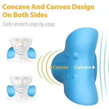 Load image into Gallery viewer, Neck Stretcher & Cervical Traction Massager Pillow for Shoulder & Spine Relief