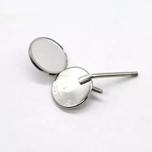 Load image into Gallery viewer, PIORPOY 5/10 Pcs Dental Mouth Mirror Reflector Rhodium 22/24 Mm Diameter Stainless Steel Dentist Instruments Tools Oral Mirrors