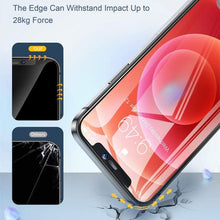 Load image into Gallery viewer, 2PCS Alloy Dust Net Tempered Glass for Iphone 14 13 12 11 Pro XS MAX XR Screen Protector for IPhone 13Mini 14Plus Protective Glass Full Edge-to-Edge Screen Protection Glue Tempered Glass for iPhone