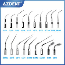 将图片加载到图库查看器,AZDENT 1pc Dental Ultrasonic Scaler Tip Scaling Periodontics Endodontics GD PD ED Tip Fit for SATELEC DTE NSK Ultrasonic Scaler