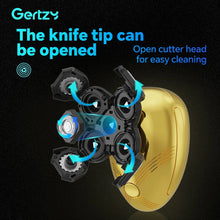 将图片加载到图库查看器,Men's 5-in-1 electric shaver with 5 rotating blades, USB charging, multifunctional personal beauty set