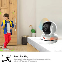 Load image into Gallery viewer, XM ICSee 3MP 2.4GHz WiFi Indoor Home Security IP Smart Baby Monitor Camera Automatic Tracking 24/7 Video Surveillance PTZ Camera