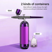 Load image into Gallery viewer, Portable Airbrush Nail Kit with Compressor - For Nails, Art, Cake, and Crafts