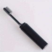 Load image into Gallery viewer, Portable Charcoal Folding Toothbrush - Compact Design for Travel, Camping, and Hiking