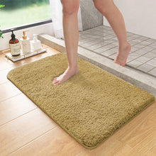 Load image into Gallery viewer, Long Hair Absorbent Bathroom Mat – Furry Non-Slip Shower & Entrance Rug