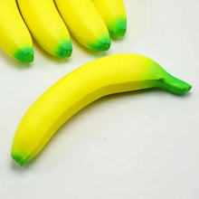 将图片加载到图库查看器,Anti-Stress Squishy Banana Toy – Jumbo Slow Rising Fruit Squeeze