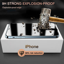 将图片加载到图库查看器,200D Anti Glare Tempered Glass For iPhone 13 12 11 14 Pro Max Mini Privacy Screen Protector iPhone 14 7 8 Plus XR X Screen Glass Anti Spy Tempered Glass Screen Protector Full Coverage