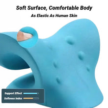 Load image into Gallery viewer, C-Type Neck & Shoulder Relaxer Cervical Traction Massage Pillow