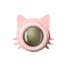 Load image into Gallery viewer, Ball Cat Toy Pasted Lollipop Gatos Mint On The Wall Pet Ball Snack Good Cat Accessories Cat Toy with Light and Self-Rotating Ball Kitten Gift Edible Cat Lick Toy Cat Chew Toy Teeth Cleaning Cat Bite Toy Rotating Cat Toy