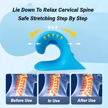 Load image into Gallery viewer, C-Type Neck & Shoulder Relaxer Cervical Traction Massage Pillow