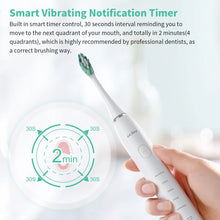 Load image into Gallery viewer, Sejoy Sonic Electric Toothbrush for Adults Dental Rechargeable 5 Cleaning Modes Sonic Toothbrush Personal Care Appliances
