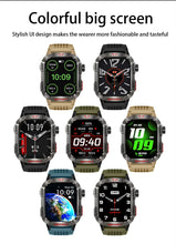Load image into Gallery viewer, New For Huawei Xiaomi Military GPS Smart Watch Men Flashlight Compass Waterproof Outdoor Sport Tracker Bluetooth Call Smartwatch