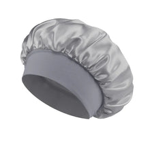 Load image into Gallery viewer, Women’s Satin Sleep Bonnet – Silk Hair Bonnet Wide Band