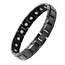 Load image into Gallery viewer, Titanium Magnetic Bracelet Titanium Magnetic Luxury Slimming Bracelet Therapy Healthcare Jewelry Men Bangle Health Bracelets