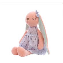 Load image into Gallery viewer, 35cm Cute Bunny Plush Toy – Soothing Sleeping Rabbit Doll for Kids