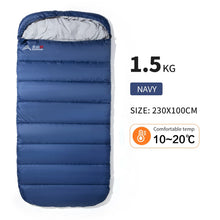 Load image into Gallery viewer, BISINNA Large Camping Sleeping Bag Lightweight 3 Season Loose Widen Bag Long Size for Adult Rest Hiking Fishing