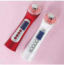 Load image into Gallery viewer, Ultrasonic Ion Facial Massager - Photon Rejuvenation & EMS Microcurrent, Portable Vibration Skin Care Device for Home Use