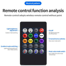 Load image into Gallery viewer, LED Car Interior Ambient Lights Kit - RGB Foot Strip Lighting with Remote & App Music Control