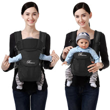 Load image into Gallery viewer, Baby Sling Carrier, 4-in-1 Ergonomic Baby Backpack Carrier, Easily Adjustable Baby Carrier Newborn to Toddler