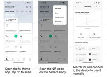 将图片加载到图库查看器,XIAOMI Smart Camera C300 Dual Camera Version,360° 3MP WiFi 6,Home Security Baby Monitor,Pet Camera,Chinese Version With Adapter
