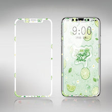 Load image into Gallery viewer, Flowers Screen Protector For iPhone 11 12 13 Pro Max Soft Edge Tempered Glass For iPhone XS MAX XR 13mini Lovely Protect Film Floral Design Tempered Glass Screen Protector For iPhone