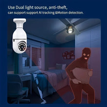 Load image into Gallery viewer, 2Pc Ease Life APP-Light Bulb Security Cameras Outdoor Wireless WiFi Camera 5GHz, 360 Degree, E27 Light Socket Screw In Securi