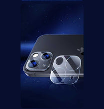Load image into Gallery viewer, 4Pcs Back Lens Glass Protectors for IPhone 13 14 Pro Max 12 Mini X XR Camera Protective Glass on iPhone 11 PRO XS MAX 14 Plus Camera Lens Protector Full Coverage Anti-Spy Tempered Glass Film 9H Hardness Upgrade Edge Protection