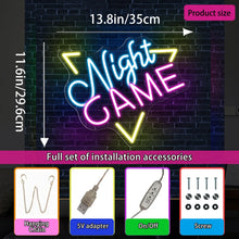 Load image into Gallery viewer, Game Room Neon Sign LED Signboard For Gamer Room Playstation luminous ads for business Teenager Room Wall Decor Light Gamer Gift