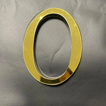 Load image into Gallery viewer, Gold Mirror 3D Letter Wall Stickers – Acrylic Peel & Stick Decor