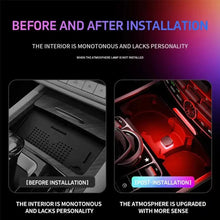Load image into Gallery viewer, Mini USB LED Car Light – Colorful Interior Atmosphere & Emergency Lamp