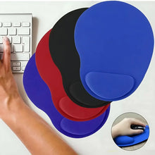 Load image into Gallery viewer, Ergonomic Wrist Rest Mouse Pad for PC & Laptop – Soft Non-Slip Rubber Mat with Comfortable Wrist Support