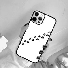将图片加载到图库查看器,Dog Foot Print Colorful Pattern Phone Case For Iphone 14 Se 2020 Xr Xs 11 12 13 Mini Pro Max 6 7 8 Plus Ultra Designer Printed Hard Back Case
