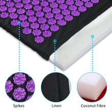Load image into Gallery viewer, Acupressure Yoga Mat Kuznetsov Applicator Cushion with Spikes