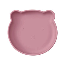 Load image into Gallery viewer, Silicone Baby Dishes Suction Plate Cartoon Bear Shape Tableware