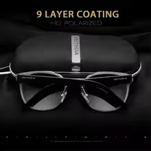 Load image into Gallery viewer, Luxury Elegent Aluminium Magnesium Sunglasses Retro Steampunk Round glasses Polarized Sun glasses for Women and Men With UV400 Protection
