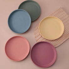 Load image into Gallery viewer, Color Kids Food Grade Silicone Baby Plate Anti-Slip Sucker Bowl