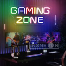 Load image into Gallery viewer, Game Room Neon Sign LED Signboard For Gamer Room Playstation luminous ads for business Teenager Room Wall Decor Light Gamer Gift