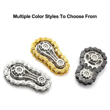 将图片加载到图库查看器,Sprockets Flywheel Fingertip Gyro Fidget Spinner Antistress Anxiety Metal Bike Chains EDC Spinner Fidget Toys For Adult Kids