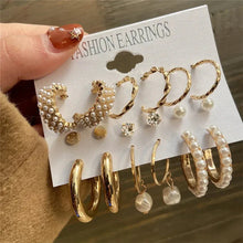 Load image into Gallery viewer, Gold Butterfly & Heart Dangle Earrings Set – Acrylic Drop Jewelry for Women