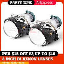 Load image into Gallery viewer, Sinolyn D1S D2S D3S D4S Lenses For Hella 3R Bi Xenon Projector Car Lights Headlight 3 Inch Devil Eyes Headlamps Car Accessories