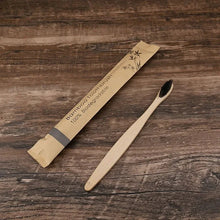 Load image into Gallery viewer, 30pcs ECO Friendly Toothbrush Bamboo Toothbrushes Resuable Portable Adult Wooden Soft Tooth Brush For Home Travel Hotel
